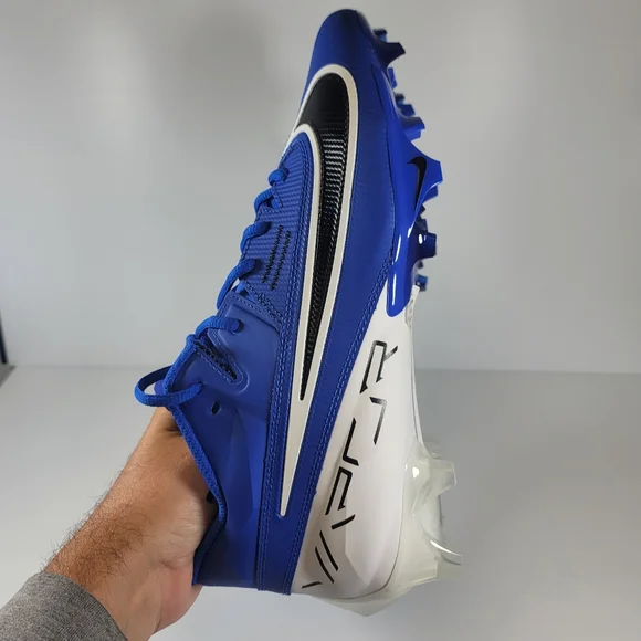 Nike Vapor Edge Elite 360 2 Football Cleats Mens Size 11 Blue White DA5457-400
